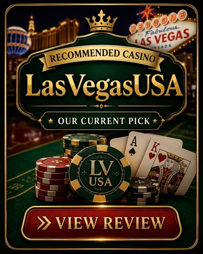 Recommended Casino: LasVegasUSA — our current pick. View review.